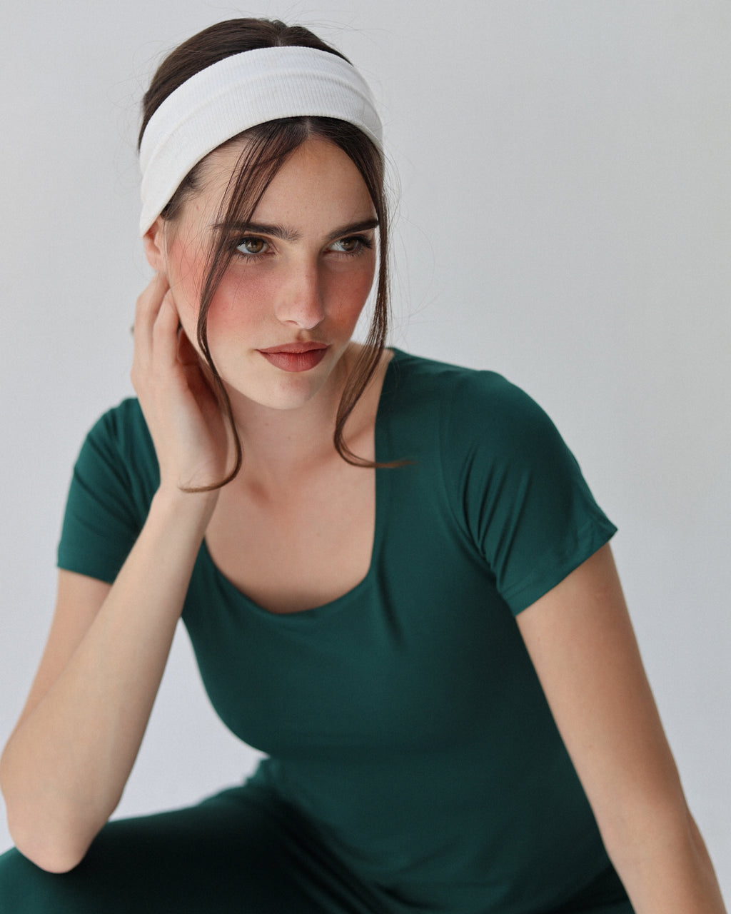 Clean Cut Sleeves Square Neck