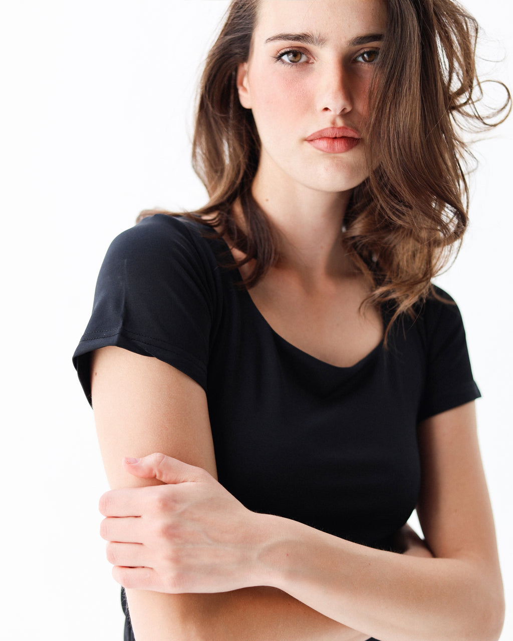 Clean Cut Sleeves Square Neck