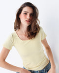 Clean Cut Sleeves Square Neck