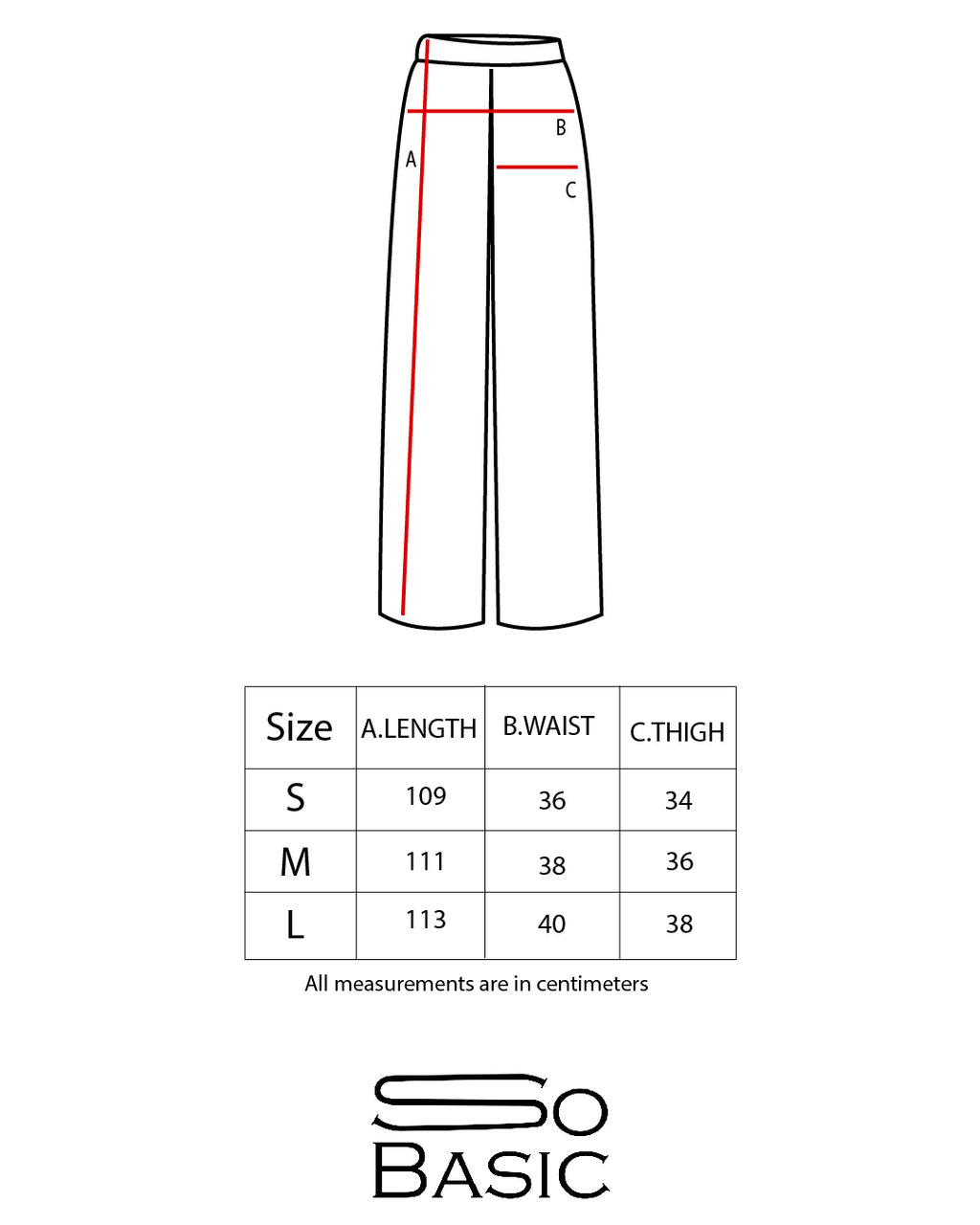 STRAIGHT LEG PANTS