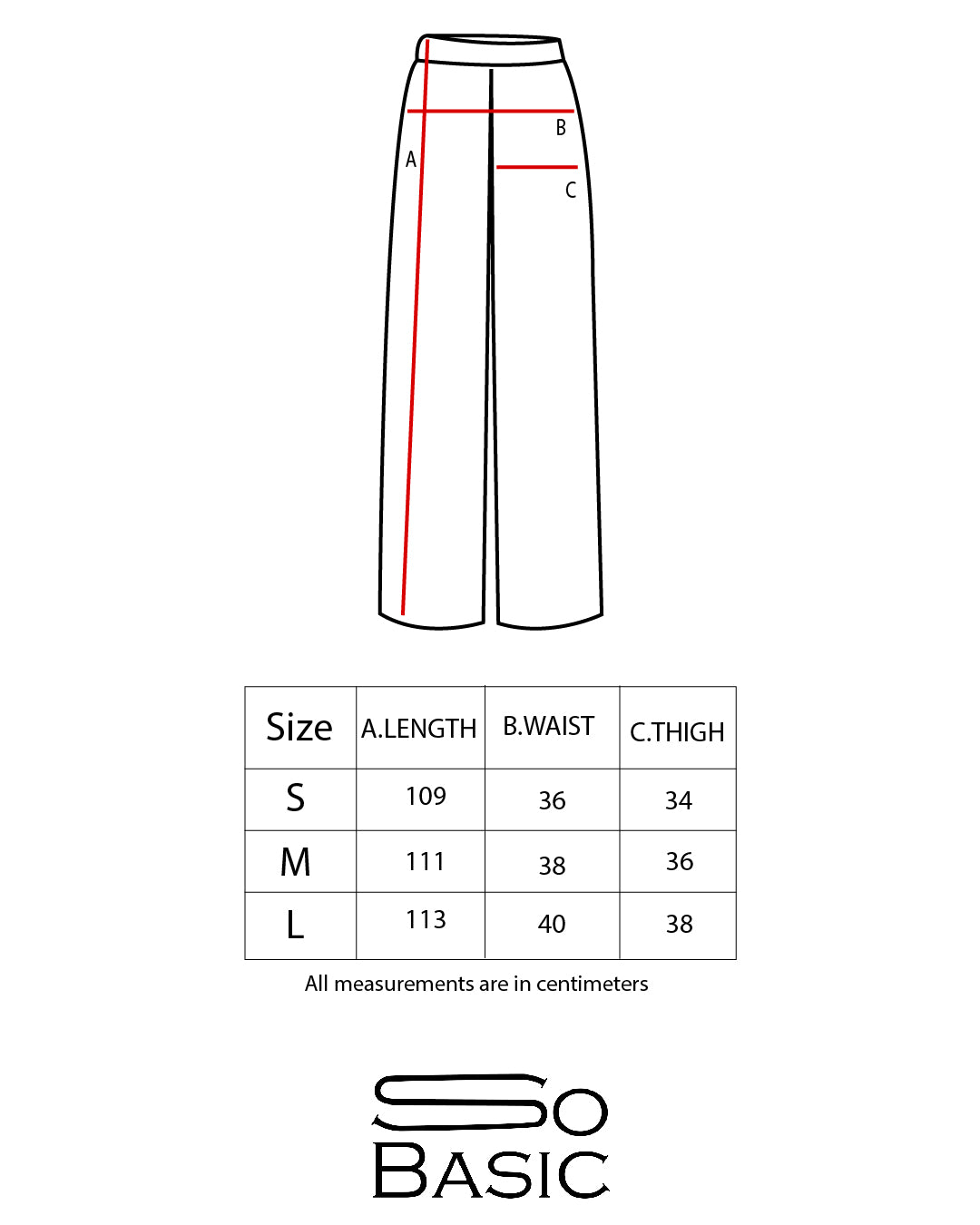 STRAIGHT LEG PANTS